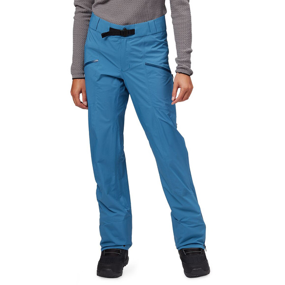 Black Diamond Helio Active Ski Pants Gore-Tex Womens Aegean Blue Small NEW RARE - Picture 2 of 4